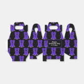 Ballotins Corset à baleines violet coquin Gable (Déplié)