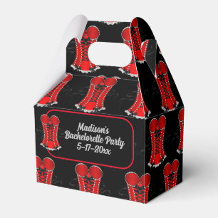 Ballotins Corset rouge aguicheur Gable