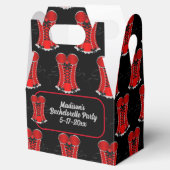 Ballotins Corset Rouge Coquin Gable (Ouvert)