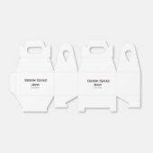 Ballotins Cortège du marié témoin de la fête de bachelorette (Déplié)