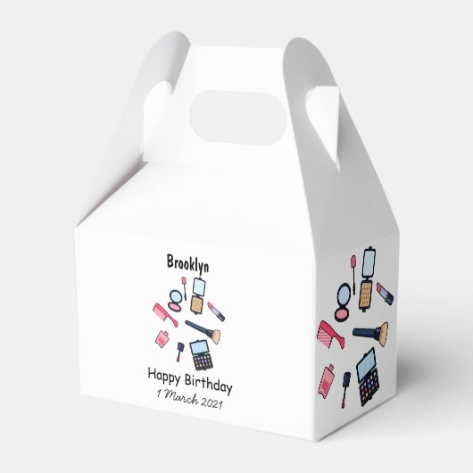 Ballotins Cosmétique / maquillage illustration (Verso)