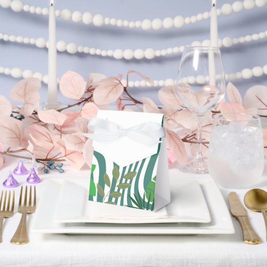 Ballotins Couleur Ballotin durable Vert Feuilles Nature (Mariage)