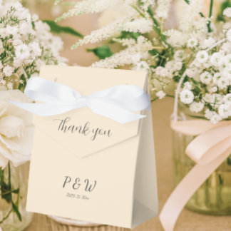 Ballotins Couleur de Champagne Mariage Monogramme personnali