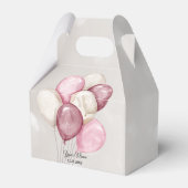 Ballotins Couleur d'eau rose Ballons Party (Arrière)