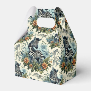 Ballotins Couleur d'eau Vintage pour bébé Zebra