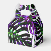 Ballotins Couleur électrique Pop Tropical Palm Feuille Maria (Arrière)