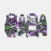 Ballotins Couleur électrique Pop Tropical Palm Feuille Maria (Déplié)