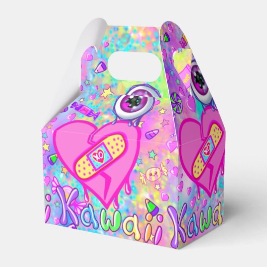 Ballotins Couleur Mignonne J'Aime Kawaii Party Favoriser les (Verso)