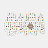 Ballotins Couleur Rainbow Cake Sprinkles Anniversaire (Déplié)