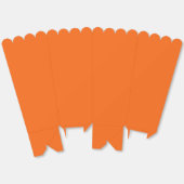 Ballotins Couleur solide de tigre orange (Déplié)