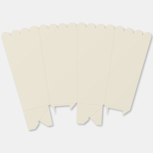 Ballotins Couleur solide Eggshell (Déplié)