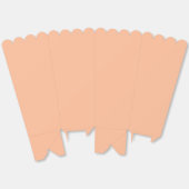 Ballotins Couleur solide Fuzz Peach (Déplié)