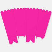 Ballotins Couleur solide rose néon (Déplié)