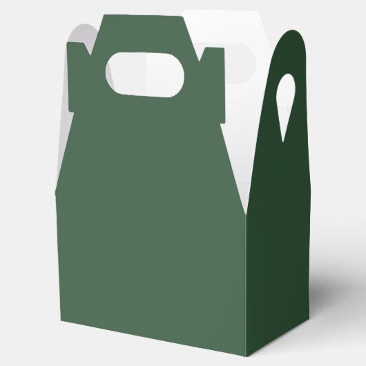 Ballotins Couleur solide vert émeraude foncé (Ouvert)