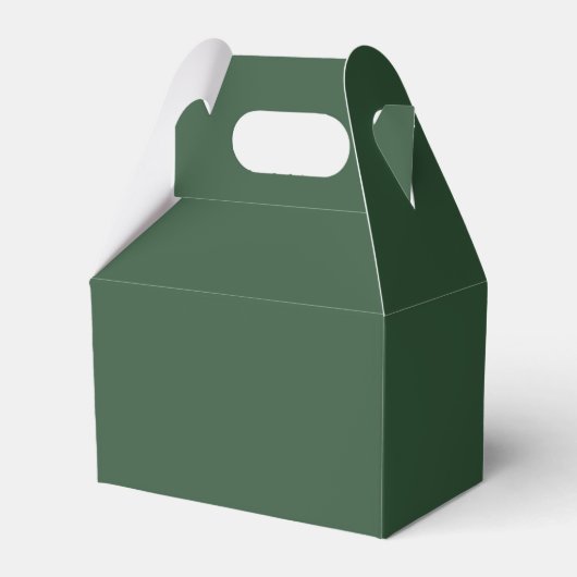 Ballotins Couleur solide vert émeraude foncé (Verso)