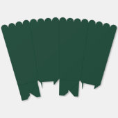 Ballotins Couleur solide vert foncé (Déplié)
