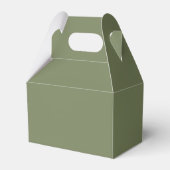 Ballotins Couleur solide verte Sage (Arrière)