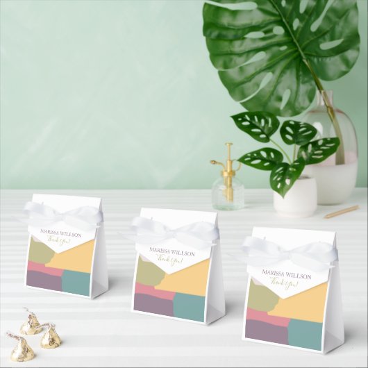 Ballotins Couleurs d'été crémeuses Abstraites Merci à éclabo (Multiple)