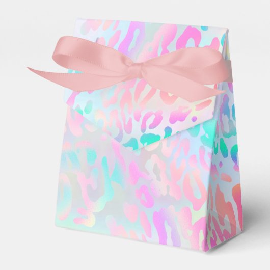 Ballotins couleurs pastel peau de léopard (Verso)