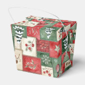 Ballotins Country patchwork christmas pattern (Arrière)