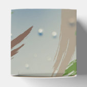 Ballotins Coups de pinceau verts, marrons et beige (Haut)