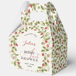 Ballotins Couronne de fleurs sauvages de fraises douces roug