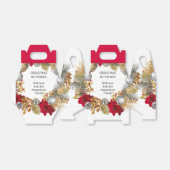 Ballotins Couronne de Noël personnalisée (Déplié)