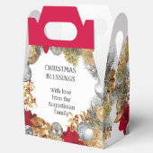 Ballotins Couronne de Noël personnalisée (Ouvert)