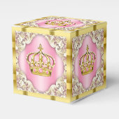 Ballotins Couronne princesse rose et or (Verso)