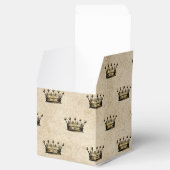 Ballotins Couronne royale grunge dorée (Ouvert)