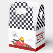 Ballotins Course voiture course Anniversaire À damiers fête (Ouvert)