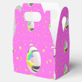 Ballotins Coussin à motifs doux rose profond (Ouvert)