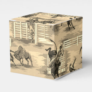Ballotins Cow-boy de Rodéo Occidental Rétro Vintage