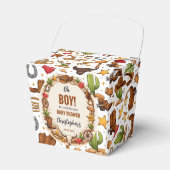 Ballotins Cowboy Wild West Rodeo Ranch | Rustic Western Baby (Verso)