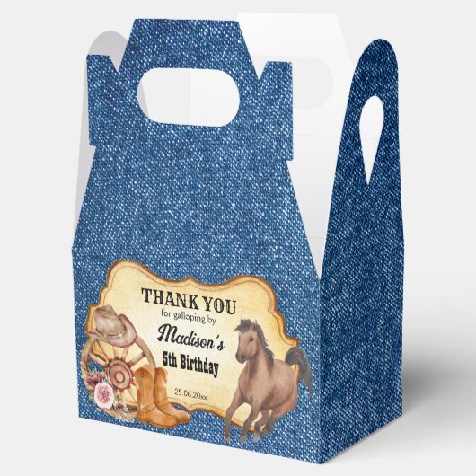 Ballotins Cowgirl saddup chevaux partie occidentale faveur c (Ouvert)