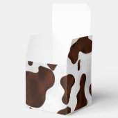 Ballotins Cowhide Faux Hair Western Leather Spotted (Ouvert)