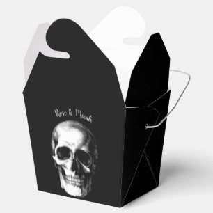 Ballotins Crâne gothique Halloween Mariage Faveur Boxes