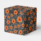 Ballotins Crâne orange et série tournesol Design 4 (Arrière)