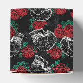 Ballotins Crânes et roses rouges | Merci gothique moderne (Haut)