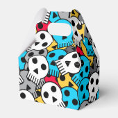 Ballotins Crânes fantômes multicolores (Arrière)