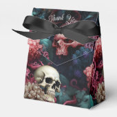 Ballotins Crânes florales Tentacles Octopus Mariage gothique (Verso)