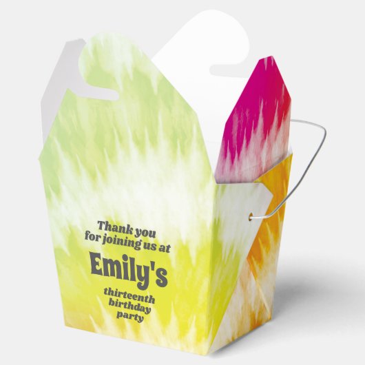 Ballotins Cravate-Dye fête d'anniversaire (Ouvert)