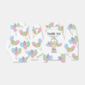 Ballotins Cream Labradoodle Anniversaire Merci Ballotin (Déplié)