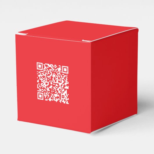 Ballotins Créer un code QR rouge numérisable (modifiable) (Verso)