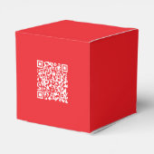 Ballotins Créer un code QR rouge numérisable (modifiable) (Arrière)