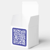 Ballotins Créer un code QR scannable | Bleu foncé modifiable (Ouvert)