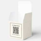 Ballotins Créer un code QR scannable | Noir & Blanc (Ouvert)