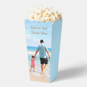 Ballotins Créez vos propres boîtes de pop-corn photo personn