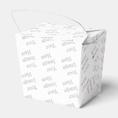 Ballotin en papier, À emporter 5x5x7  (Arrière)