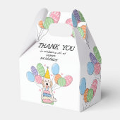 Ballotins Crème blanc Cockapoo Cavapoo Merci d'anniversaire (Verso)